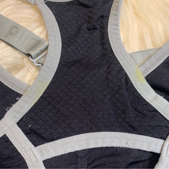 Set of 4 sports bras racerback keyhole stretchy support athletic bra - Picture 5 of 9